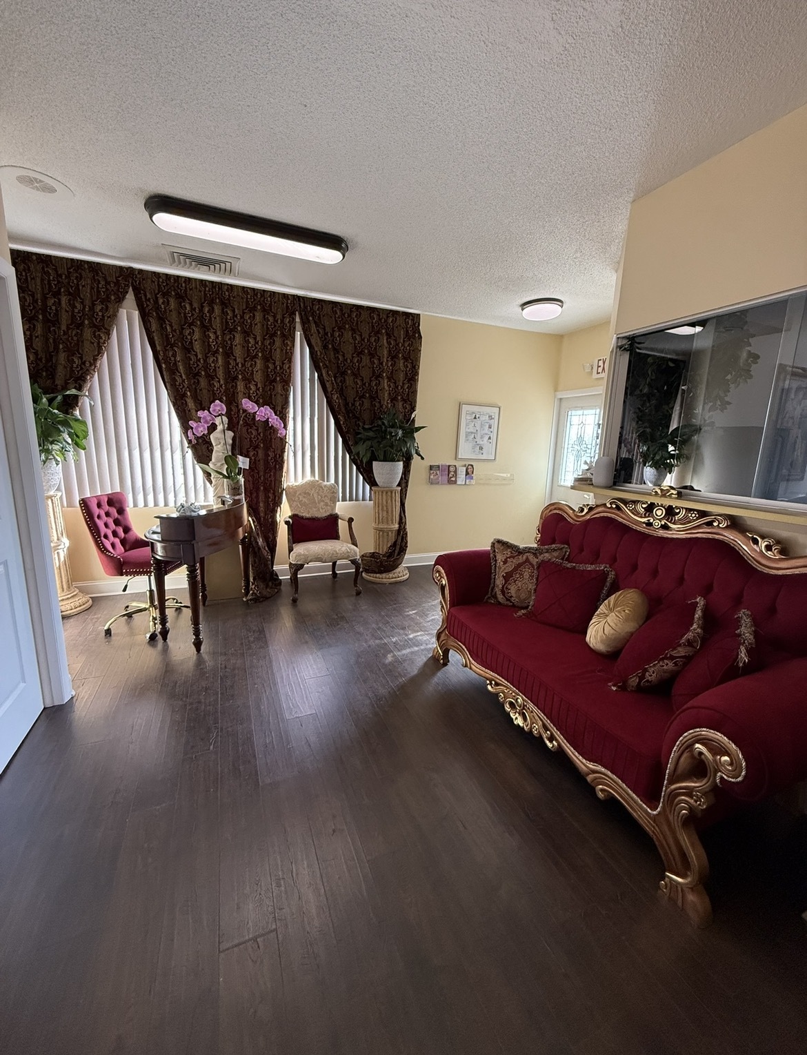 Flawless Aesthetics & Day Spa lounge interior